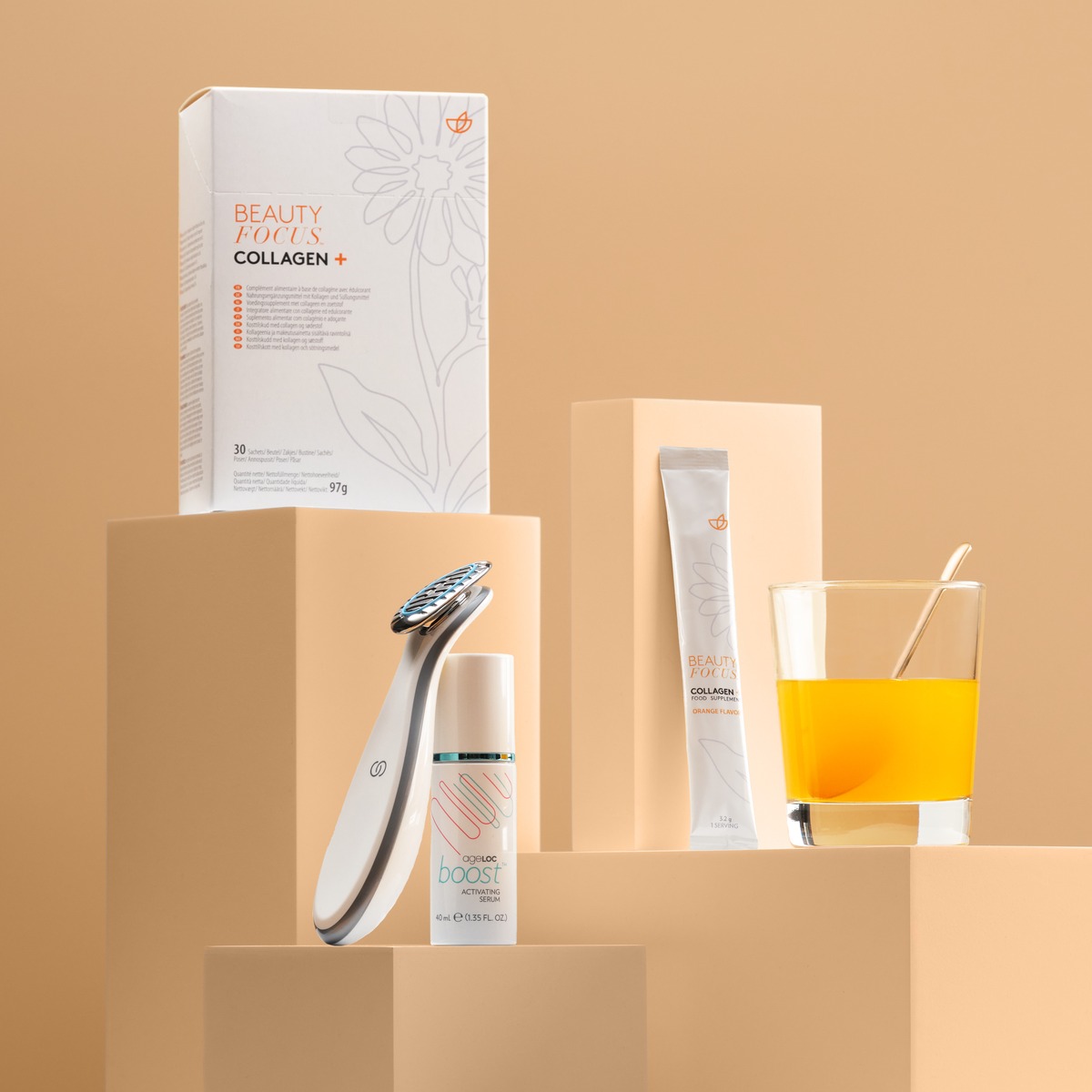 Better Together Collagen+ and ageLOC Boost System - Premium skincare