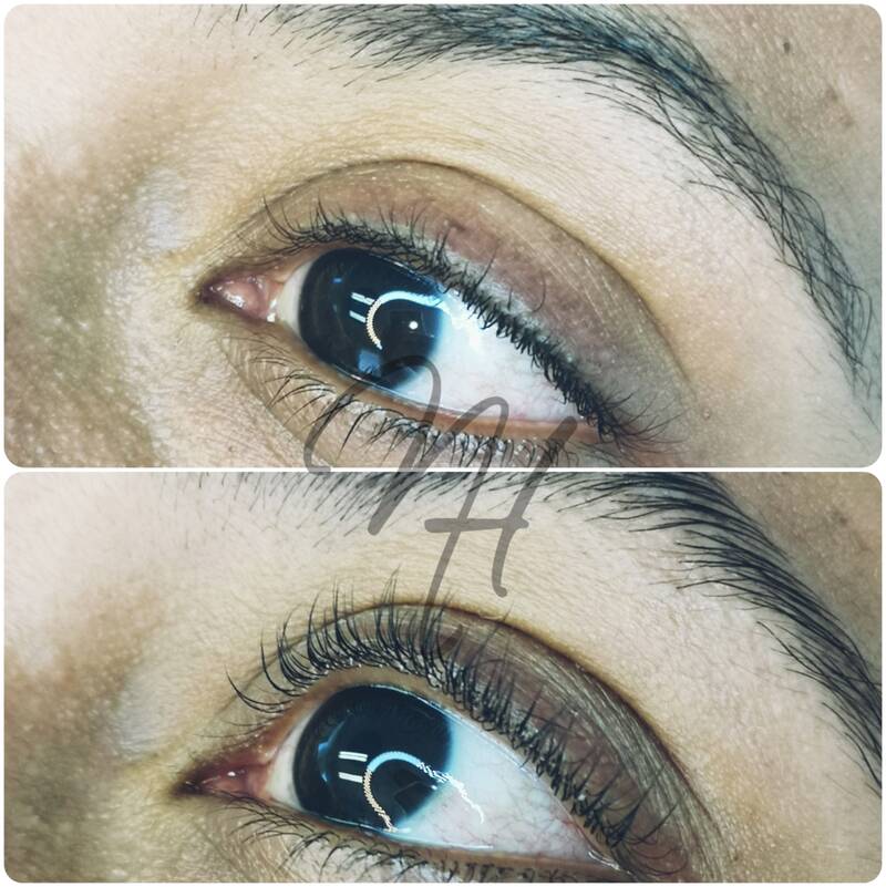 Wimpern & Brauen &ndash; Beispiel