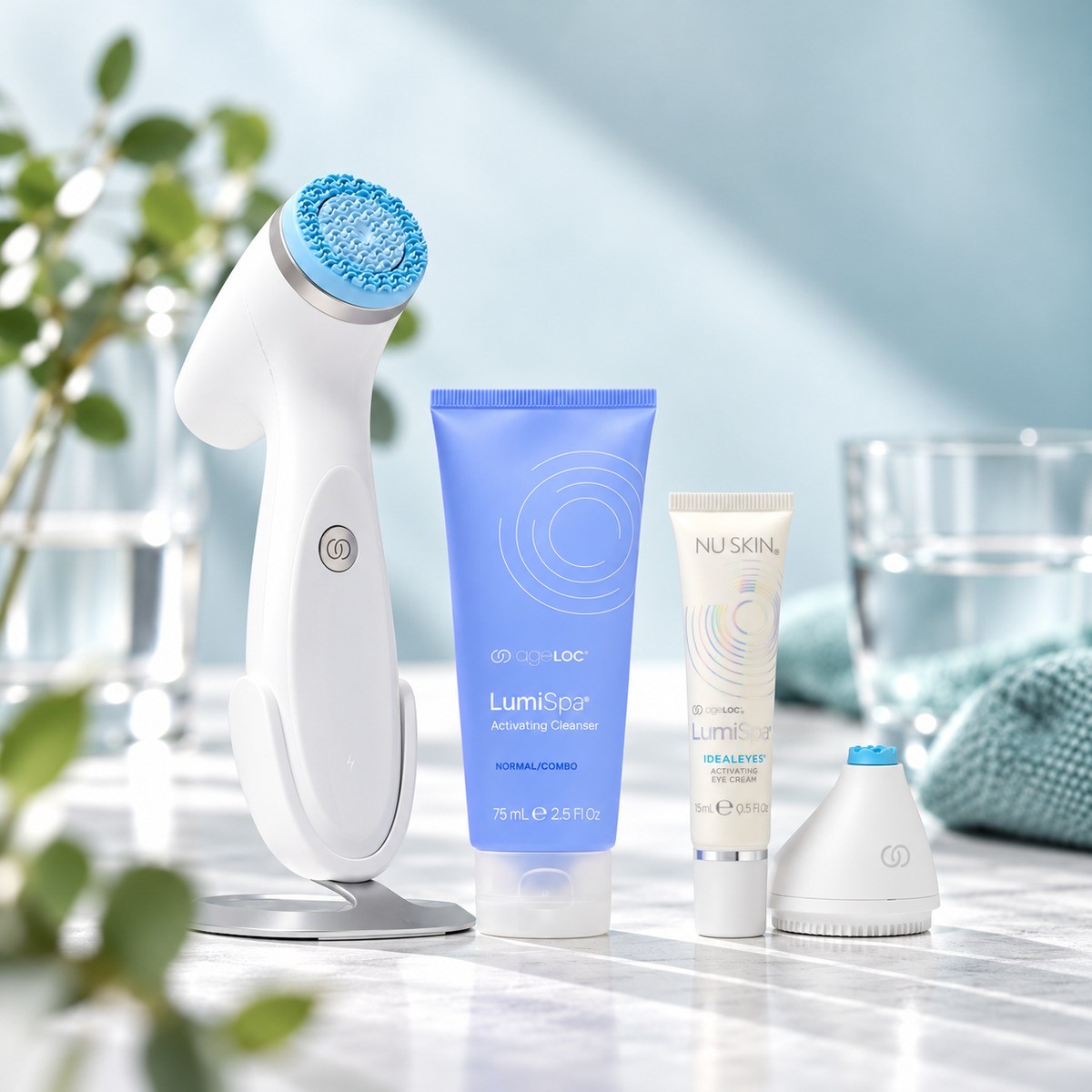 ageLOC LumiSpa iO Beauty Device Skincare Kit – normale bis Mischhaut - عناية فاخرة بالبشرة