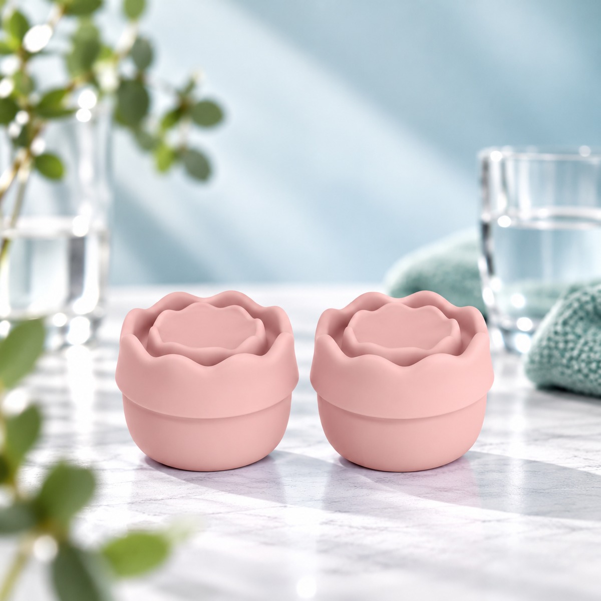 LumiSpa® Rose Gold Accent Twin Pack - Cuidados de pele premium