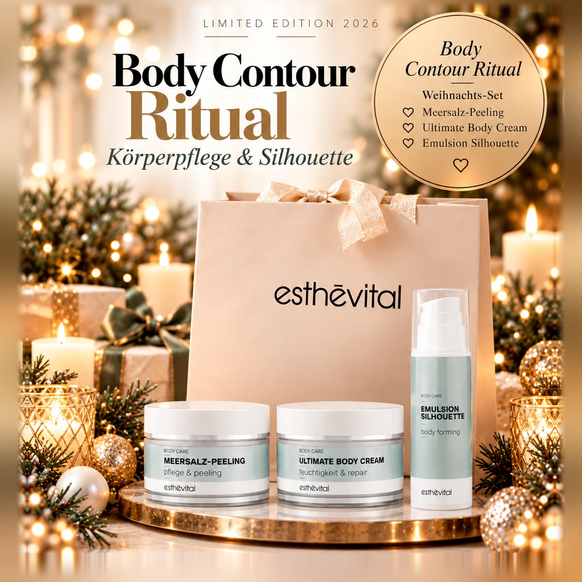 ESTHEVITAL Xmas 06 · Body Contour Ritual - عناية فاخرة بالبشرة