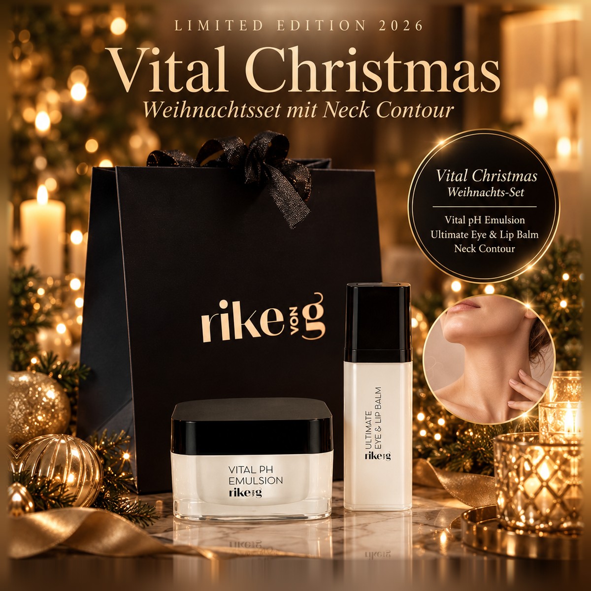 RIKE VON G Xmas 02 · Vital Christmas - Soins de la peau premium