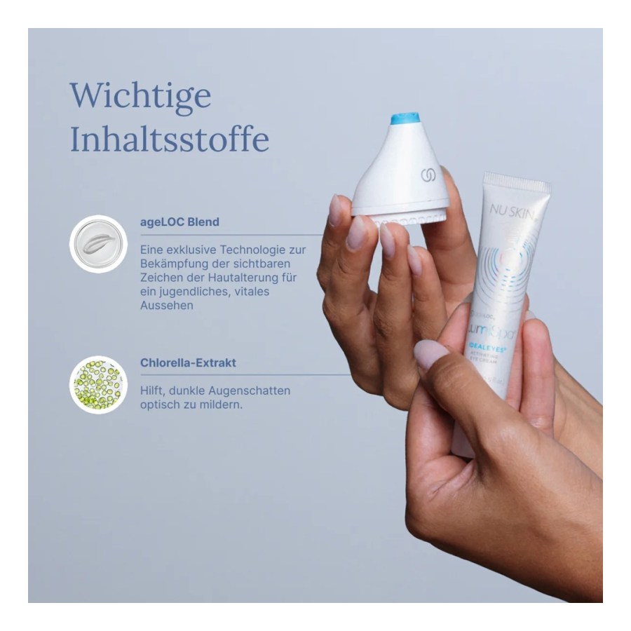 LumiSpa iO Accent+Ideal Eyes White EUZA