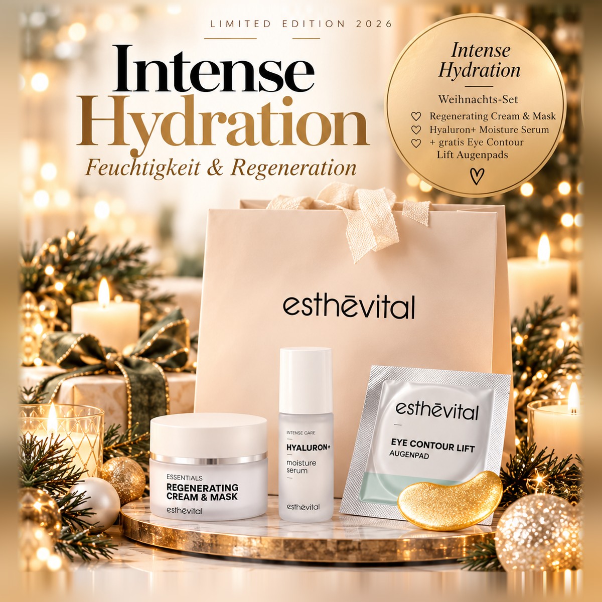 ESTHEVITAL Xmas 03 · Intense Hydration - Skincare premium
