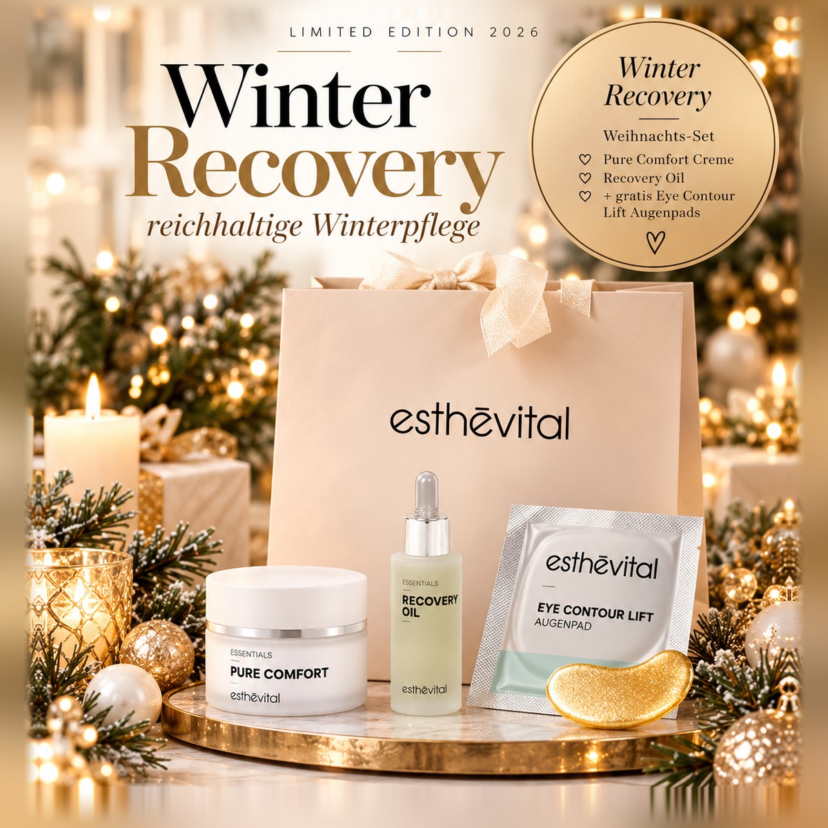 ESTHEVITAL Xmas 02 · Winter Recovery - عناية فاخرة بالبشرة
