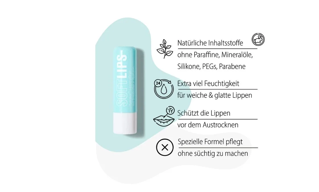 SoftLips Vorteile - natuerliche Inhaltsstoffe