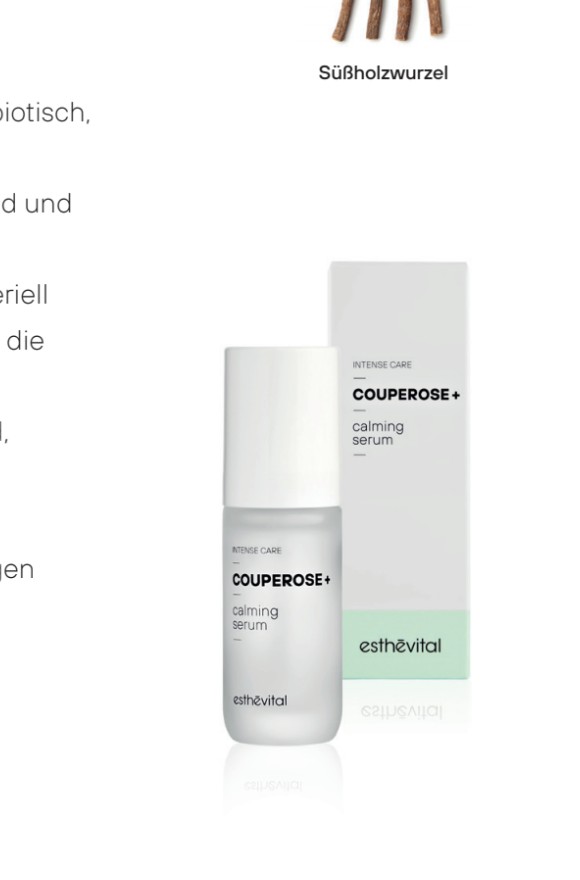 COUPEROSE+ calming serum — Ansicht