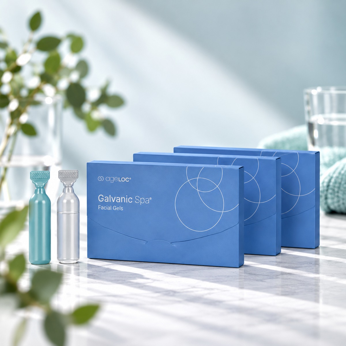 ageLOC Galvanic Spa Facial Gels für das Anti-Aging-Gerät – 3 Packungen - Premium-Hautpflege