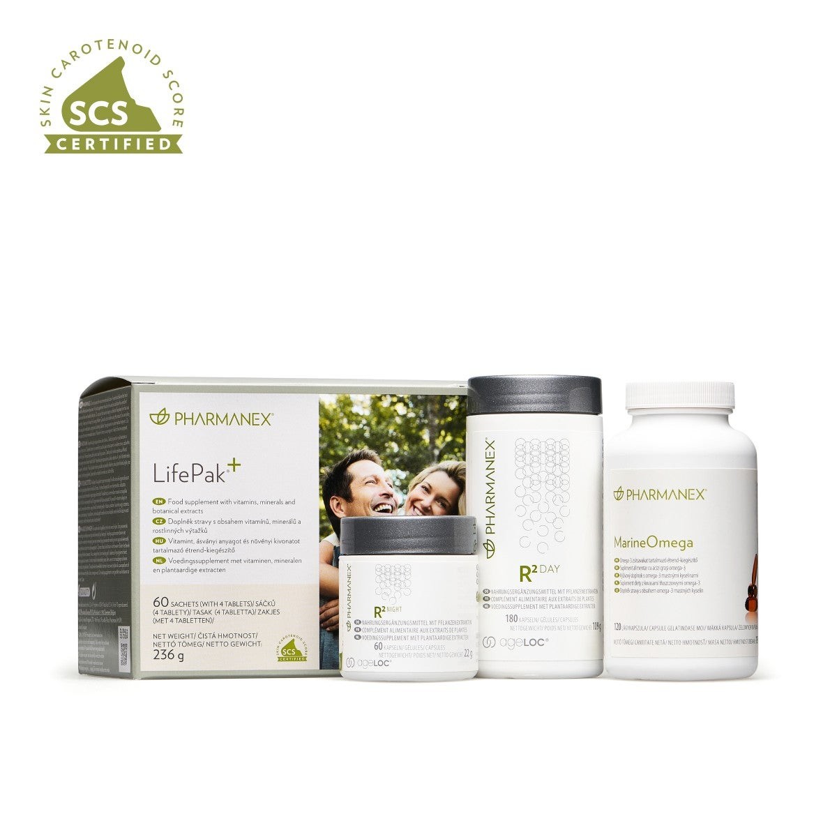 Inner Foundation ADR-Programm-Paket - Premium-Hautpflege
