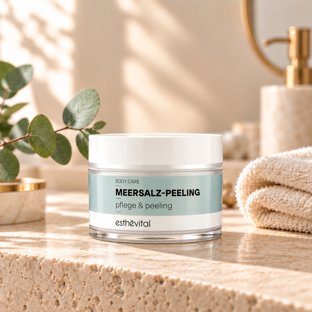 PEELING DE SAL MARINHO - Cuidados de pele premium