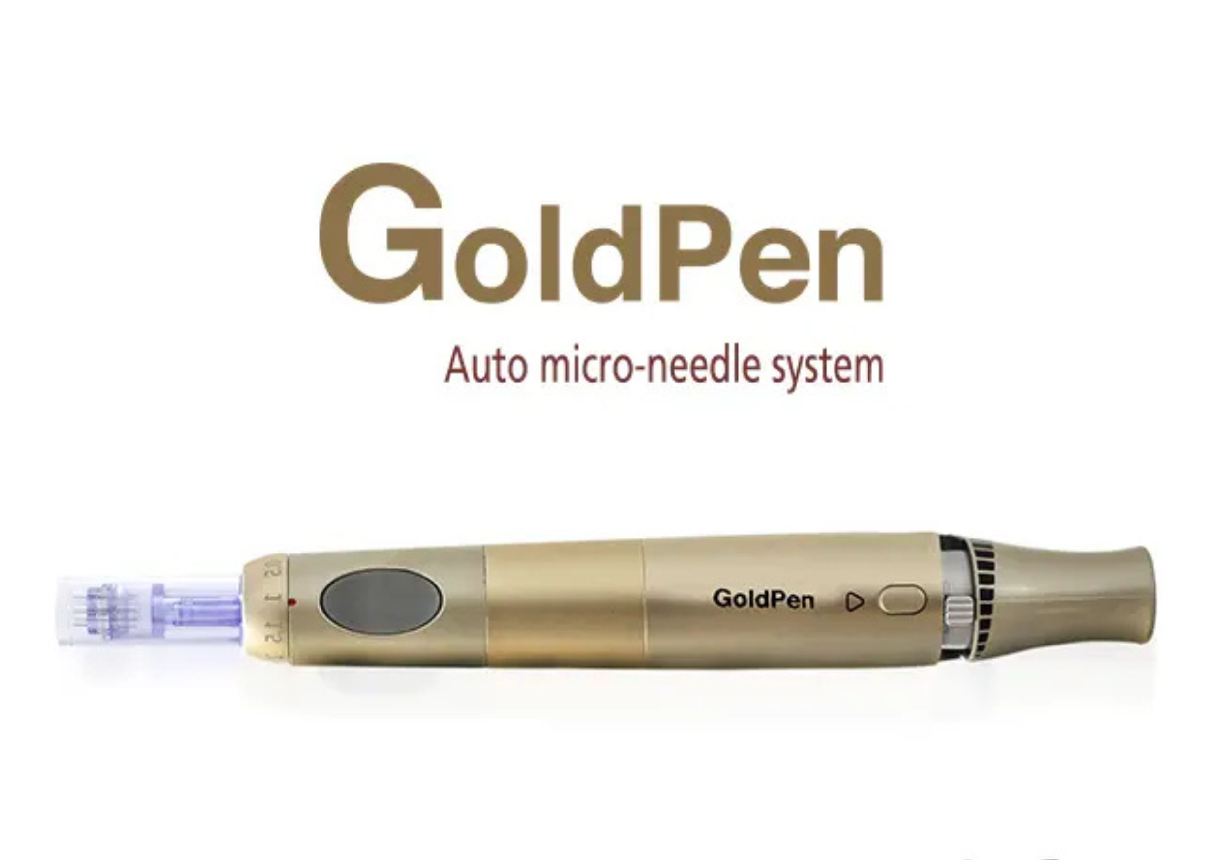Dermica GoldPen Needling para homens – Premium Microneedling